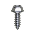 #8x1/2" Slotted Hex Head Flange Washer Tapping Screw, Type A/AB, Zinc Chromate