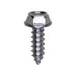 #8x1/2" Slotted Hex Head Flange Washer Tapping Screw, Type A/AB, Zinc Chromate
