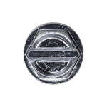 #8x1/2" Slotted Hex Head Flange Washer Tapping Screw, Type A/AB, Zinc Chromate