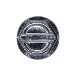 #8x5/8" Slotted Hex Head Flange Washer Tapping Screw, Type A/AB, Zinc Chromate