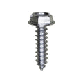 #10x3/4" Slotted Hex Head Flange Washer Tapping Screw, Type A/AB, Zinc Chromate