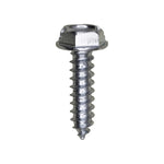 #10x3/4" Slotted Hex Head Flange Washer Tapping Screw, Type A/AB, Zinc Chromate