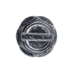 #10x1" Slotted Hex Head Flange Washer Tapping Screw, Type A/AB, Zinc Chromate