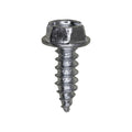 #12x5/8" Slotted Hex Head Flange Washer Tapping Screw, Type A/AB, Zinc Chromate