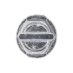 #12x3/4" Slotted Hex Head Flange Washer Tapping Screw, Type A/AB, Zinc Chromate