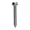 #12x1-1/2" Slotted Hex Head Flange Washer Tapping Screw, Type A/AB, Zinc Chromate