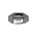 1/8" Stud Hex Thread Cutting Nut, 1/4" Wrench, Zinc
