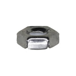 1/8" Stud Hex Thread Cutting Nut, 1/4" Wrench, Zinc