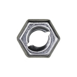 1/8" Stud Hex Thread Cutting Nut, 1/4" Wrench, Zinc