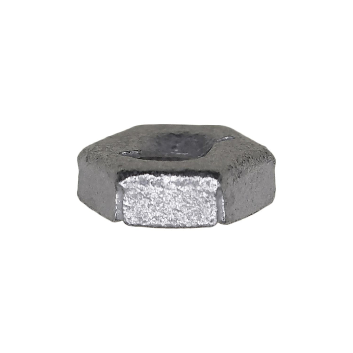 1/8" Stud Hex Thread Cutting Nut, 5/16" Wrench, Zinc