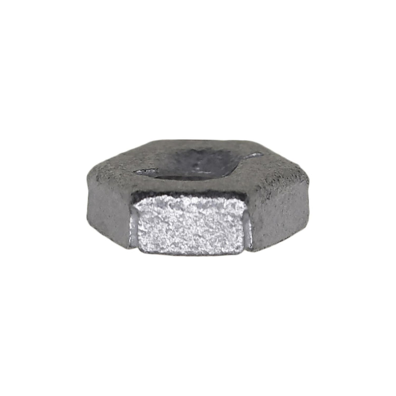 1/8" Stud Hex Thread Cutting Nut, 5/16" Wrench, Zinc