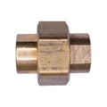 1/4" NPT Brass Unions - Straight Pipe