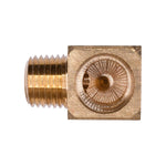 1/4" NPT Brass 90 Degree Street Elbow