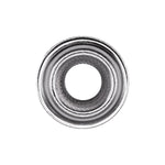 #6 Brass Flanged Countersunk Washer Nickel/, 5/32" ID, 1/2" OD