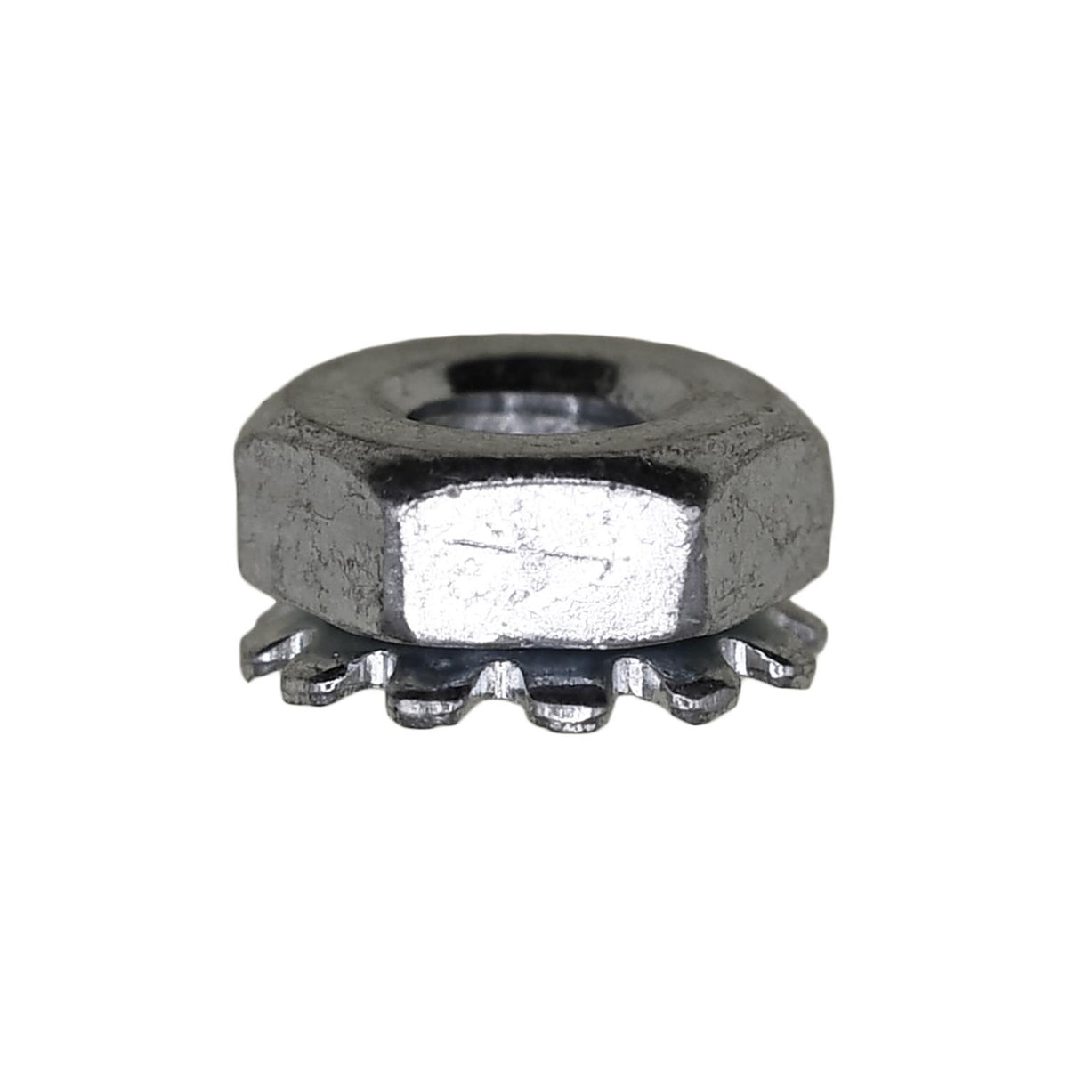 #8-32 Hex Keps Lock Washer And Nut, Zinc
