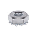 #10-32 Hex Keps Lock Washer And Nut, Zinc
