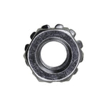 1/4"-28 Hex Keps Lock Washer And Nut, Zinc