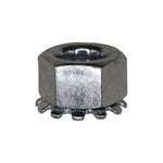 3/8"-16 Hex Keps Lock Washer And Nut, Zinc