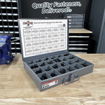 Alloy Flat Socket Head Cap Screws Black Oxide - 453 pcs