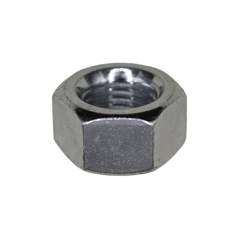 3/8"-24 Finish Hex Nut, Zinc