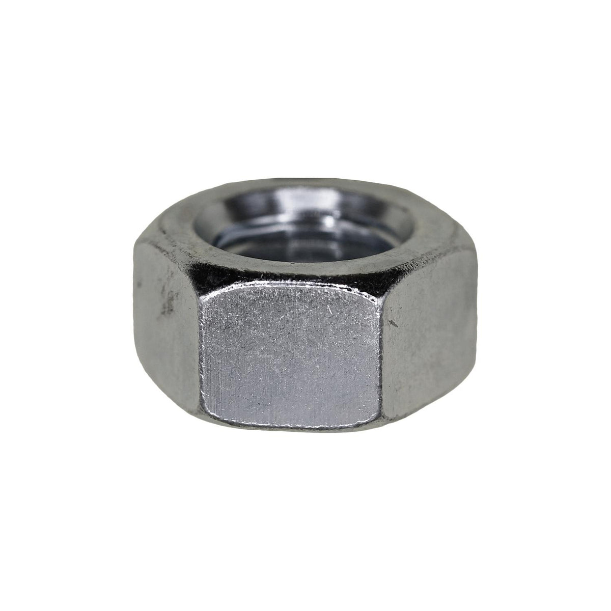 7/16"-20 Finish Hex Nut, Zinc