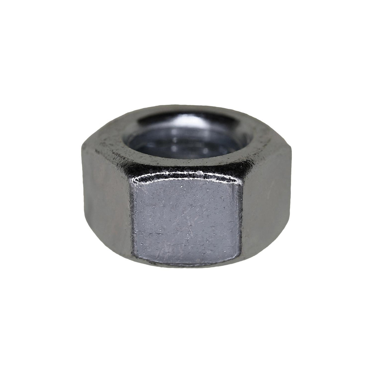 1/2"-13 Finish Hex Nut, Zinc