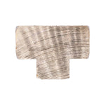 1/4" NPT Brass Tee Pipe Threads