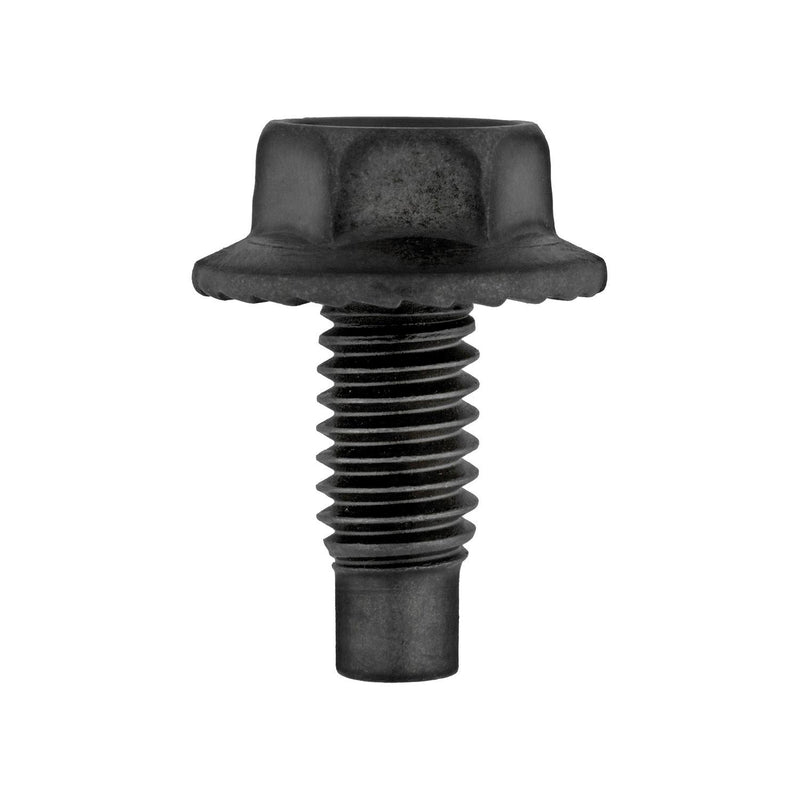 5/16"-18x3/4" Hex Washer Head Spin Lock Bolts, Black Phosphate