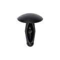 9/16"x7/16" Black Nylon Single Head Door Flange Weatherstrip Christmas Tree Retainer, 13/32" Head