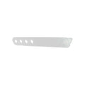 3-1/2" White Nylon Harness Strap Adjustable Cable