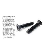 Star Drive Flat Head Trailer Floorboard Deck Screws Assortment - 441 PCS