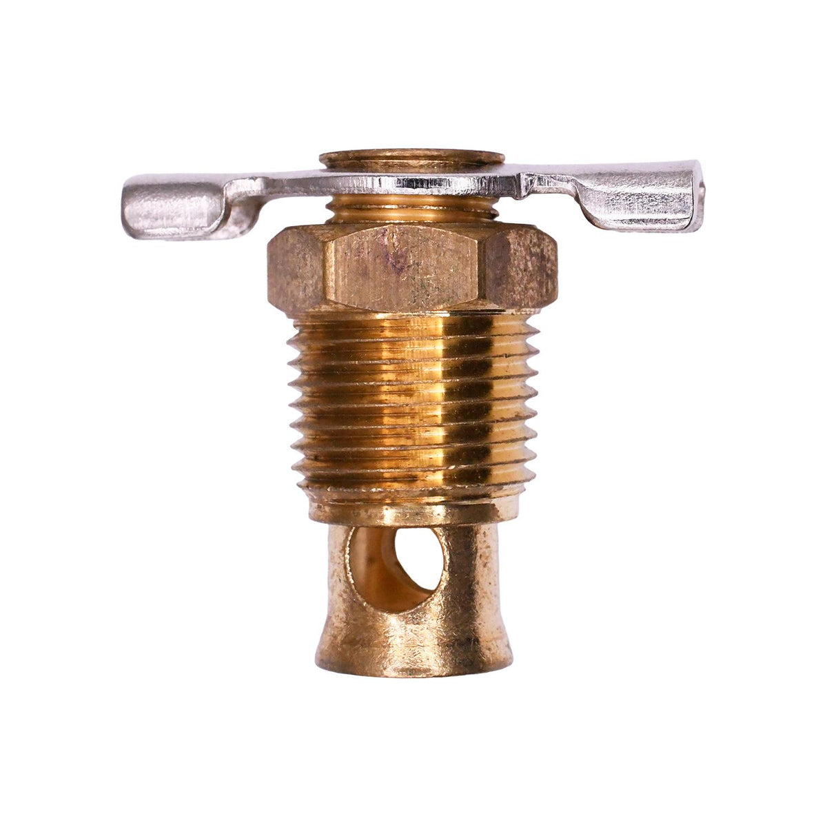 3/8" NPT Brass External Seat Drain Cock Valve Pipe
