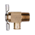 1/4" NPT Brass Angle Bib Drain Cock Pipe