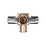 1/4" NPT Brass Angle Bib Drain Cock Pipe