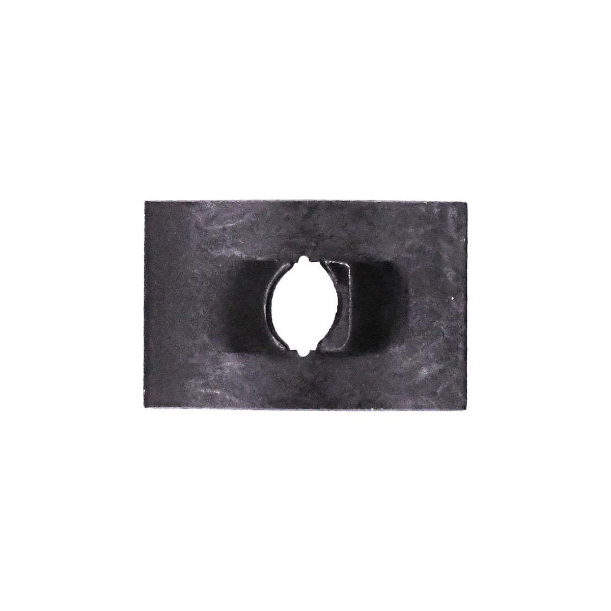 #8 Flat Nut, Phosphate, 13/32"x5/8"