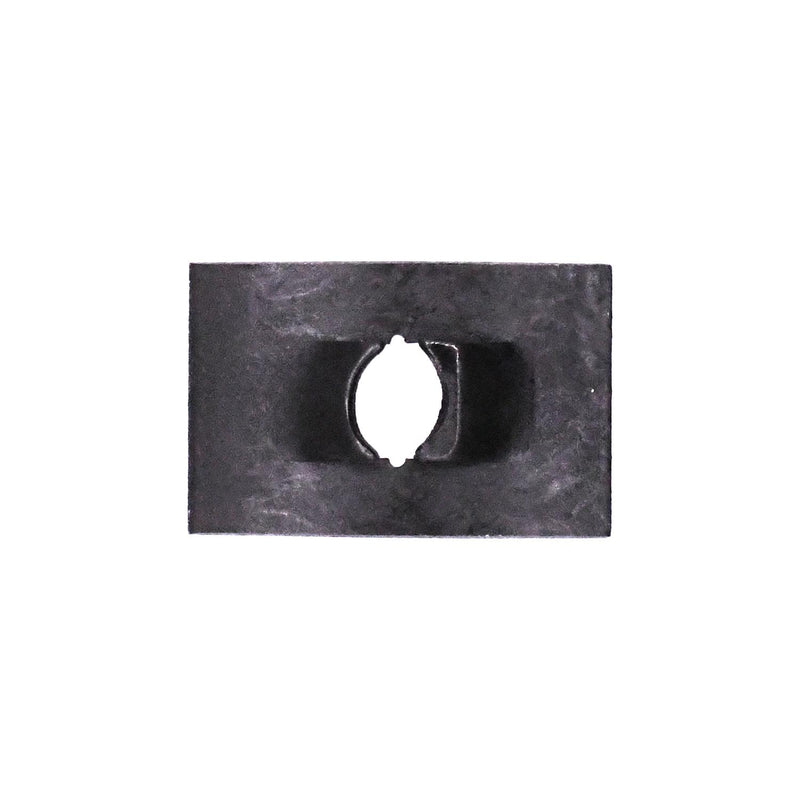 #8 Flat Nut, Phosphate, 13/32"x5/8"