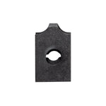 #10 U-Nut, Panel 0.045-0.062", Phosphate, 13/32" Ctr Hole Edge