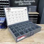 Inch Stainless Steel Hex Cap Screws, Nuts & Washers - 1147 PCS