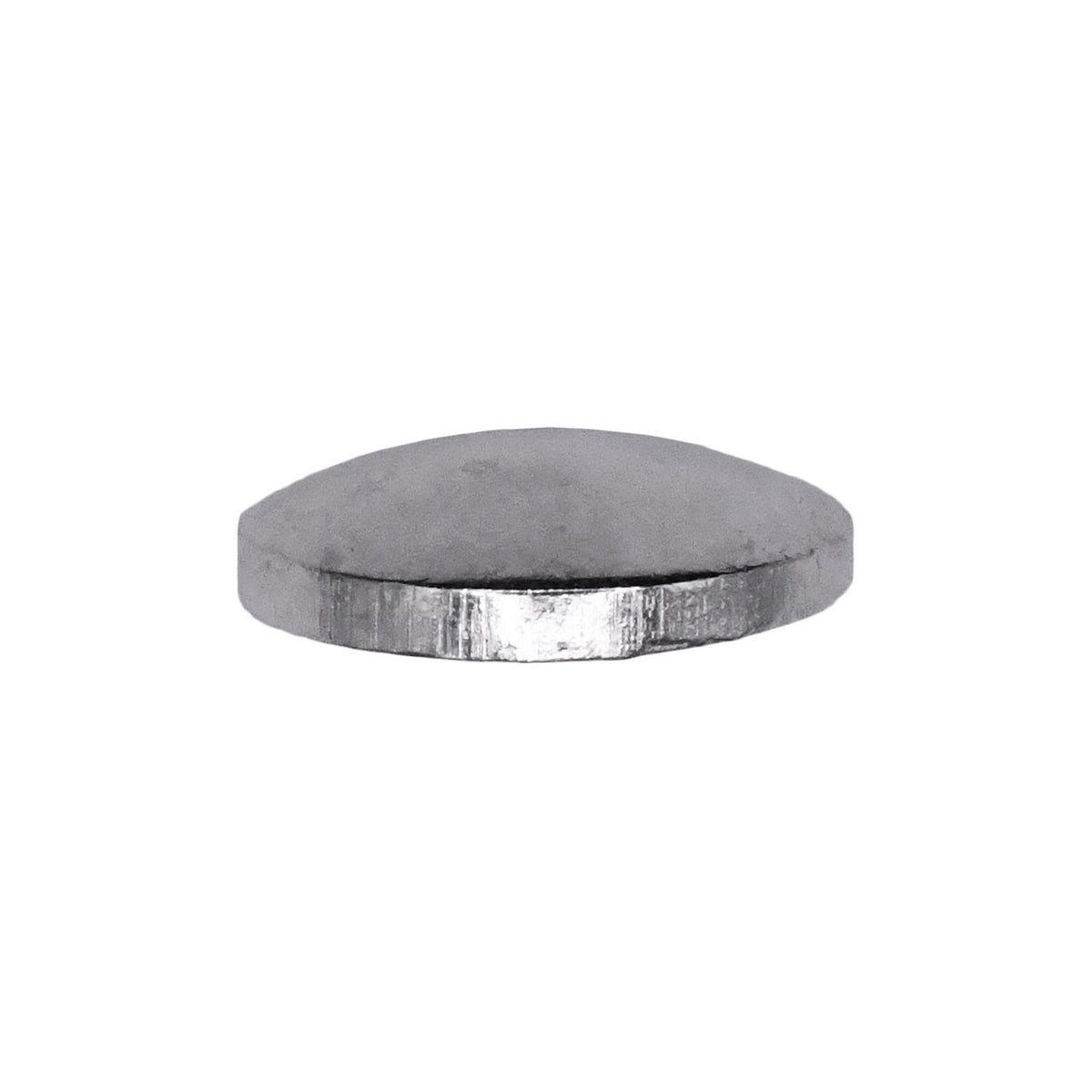 1/2" Concave Expansion Plug, Zinc
