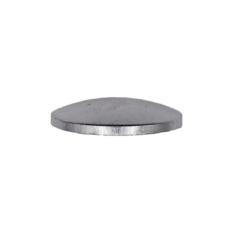 1-1/8" Concave Expansion Plug, Zinc
