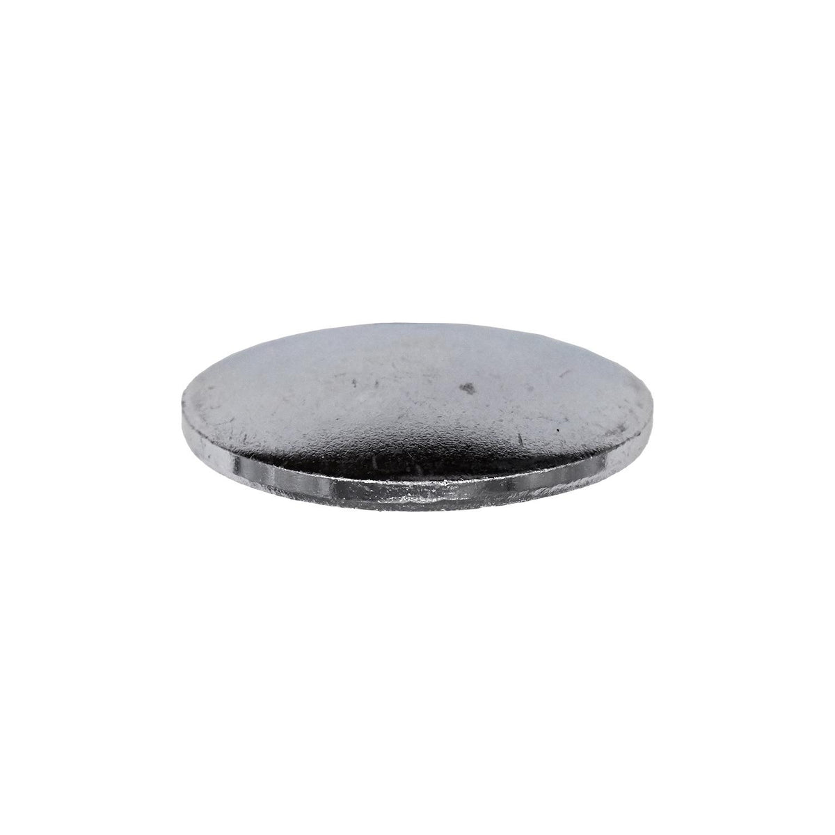 1-1/4" Concave Expansion Plug, Zinc