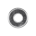 #6 Sae Flat Washer, 5/32" ID, 3/8" OD, Zinc