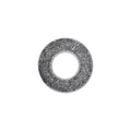 1/4" Sae Flat Washer, 9/32" ID, 5/8" OD, Zinc