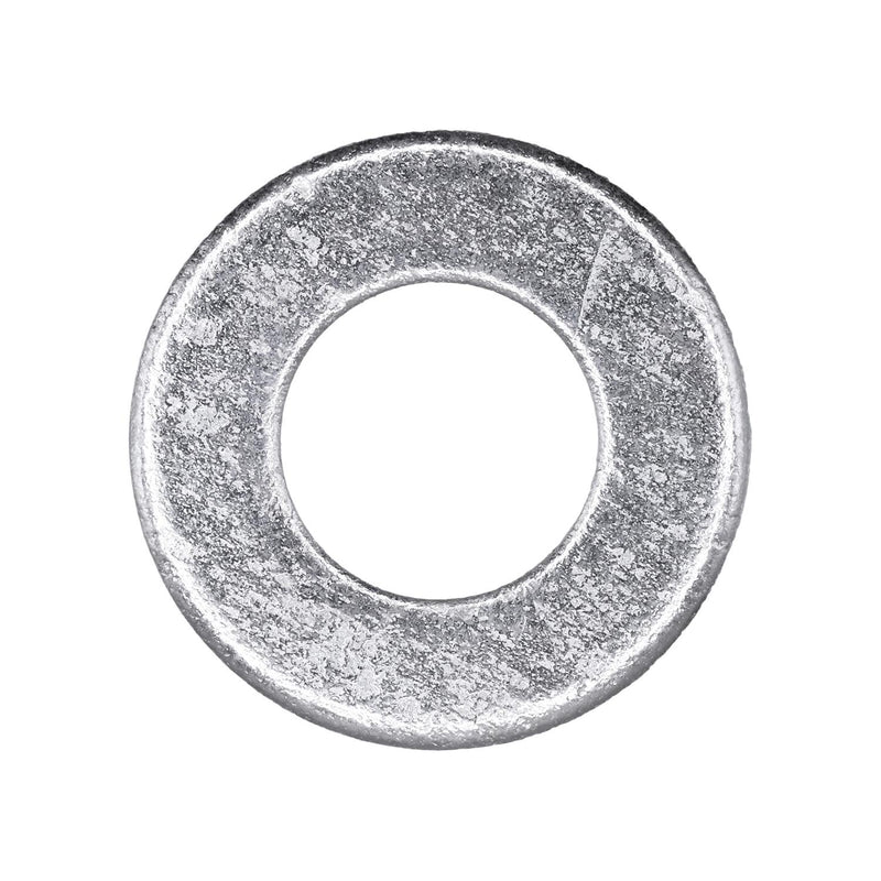 9/16" Sae Flat Washer Bolt, 19/32" ID, 1-3/16" OD, Zinc