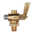 1/8" NPT Brass Drain Cock Ground Plug Pipe