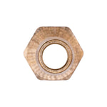 3/8" NPT Brass To Hose Beaded Barb Male Pipe Adapter