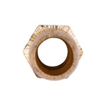 3/8" NPT Brass To Hose Beaded Barb Male Pipe Adapter, 1/2"