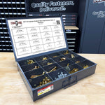 1/2"-20 Fine Grade 8 Hex Cap Screws, Nuts, & Washers - 497 PCS