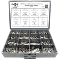 1/2"-20 Fine 18-8 Stainless Steel Hex Cap Screws, Nuts, & Washers - 497 PCS
