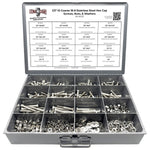 1/2"-20 Fine 18-8 Stainless Steel Hex Cap Screws, Nuts, & Washers - 497 PCS